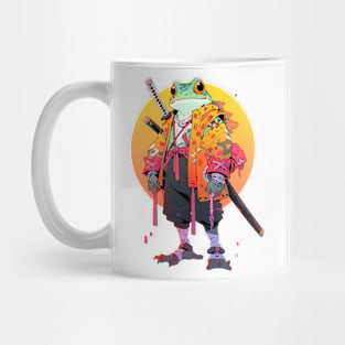 samurai frog Mug